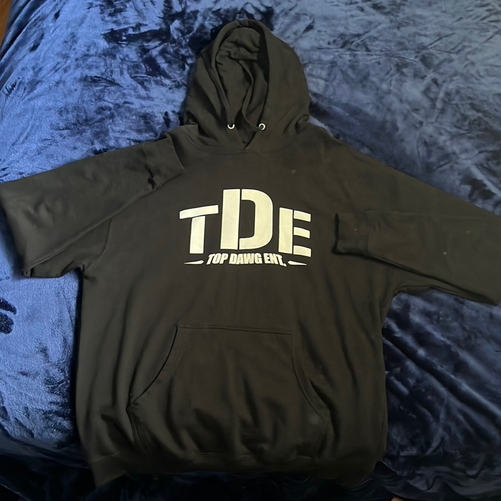 XL Black TDE Top Dawg Entertainment hoodie